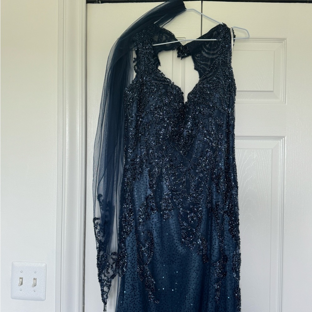 Montage gown. Worn once. Size 16